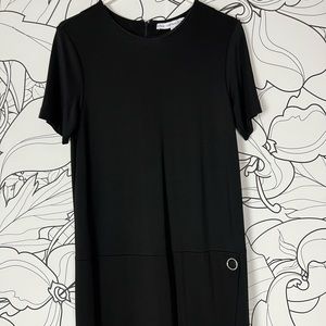 & Other Stories Black Tee Dress. Size 8.